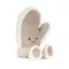 Jellycat plüss - Mosolygós ujjatlan kesztyű - Amuseables Fitswell Mitten