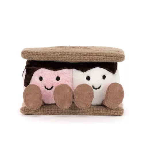 Jellycat plüss - Mosolygós S'mores