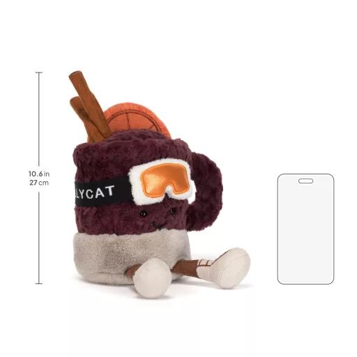 Jellycat plüss - Mosolygós fűszeres forró ital - Amuseables Mullover Spiced Drink