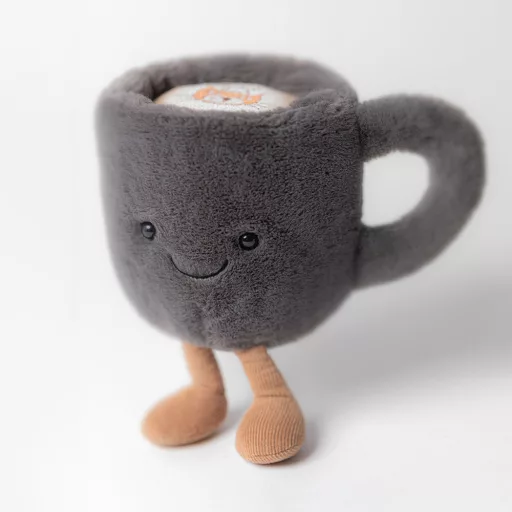 Jellycat plüss - Mosolygós kávéscsésze - Amuseables Coffee Cup
