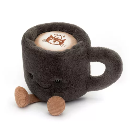 Jellycat plüss - Mosolygós kávéscsésze - Amuseables Coffee Cup