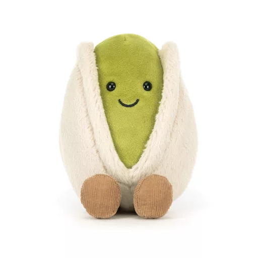 Jellycat plüss - Mosolygós Horatio pisztácia - Amuseables Horatio Pistachio