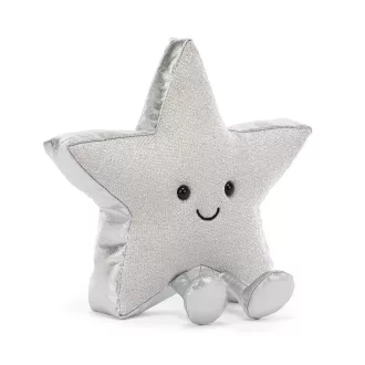   Jellycat plüss - Mosolygós ezüst csillag - Amuseables Silver Star