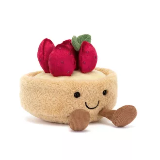 Jellycat plüss - Mosolygós epertorta