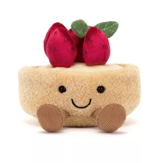 Jellycat plüss - Mosolygós epertorta