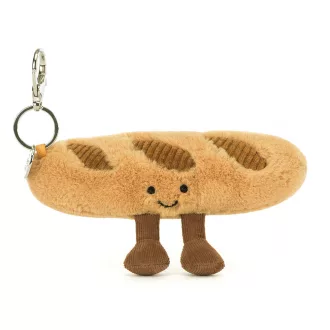 Jellycat plüss kulcstartó - Mosolygós bagett