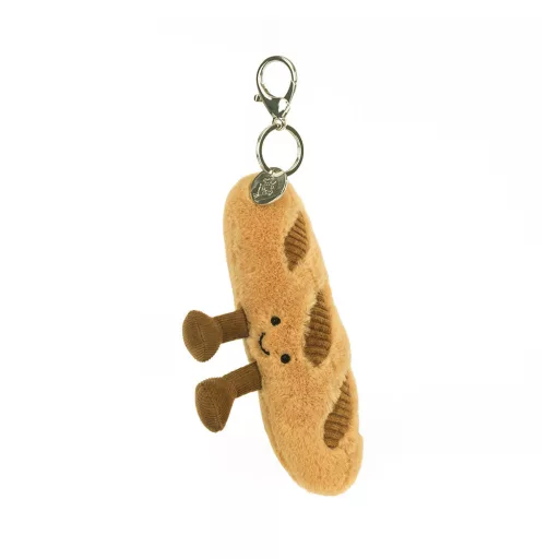 Jellycat plüss kulcstartó - Mosolygós bagett