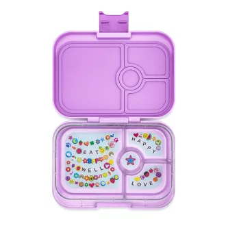 Yumbox Panino uzsonnás doboz 4 rekesszel - Ami Purple Friendship