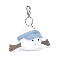 Jellycat plüss kulcstartó - Golf labda