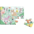 4 az 1-ben állatos puzzle kicsiknek Auzou