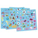 Világtérkép poszter matricákkal Auzou