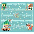 Letörölhető fejtörő feladatkártyák, Karácsony Auzou