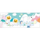 Oroszlános 3 az-1-ben zsírkréta készlet kiszínezhető poszterrel, 12 db-os Avenir