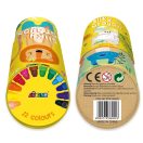 Oroszlános 3 az-1-ben zsírkréta készlet kiszínezhető poszterrel, 12 db-os Avenir