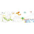 Építs és rajzolj fejlesztő kreatív zsírkréta készlet, Dinoszauruszok Avenir