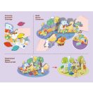 Kreatív színező készlet méhviasz krétával, Erdei koncert Avenir