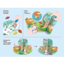 Kreatív színező készlet méhviasz krétával, Móka a faházban Avenir