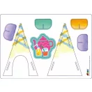 Kreatív színező készlet méhviasz krétával, Piknikezés Avenir