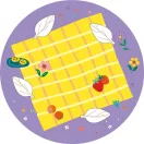 Kreatív színező készlet méhviasz krétával, Piknikezés Avenir