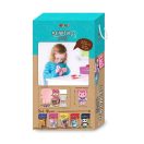 Varrható plüss kocka dobozban Cica Avenir