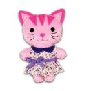 Varrható plüss kocka dobozban Cica Avenir