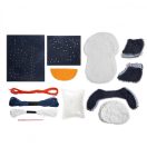 Plüss varrás Panda a kicsinyével Avenir