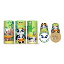 Plüss varrás Panda a kicsinyével Avenir