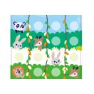 Színező könyv fejlesztő feladatokkal, 6 db színes ceruzával Avenir