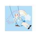 Divattervező könyv fejlesztő feladatokkal, 6 db színes ceruzával Avenir