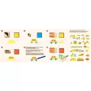 Nyomda készlet képekkel Járművek Avenir Kids