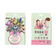 Karckép technika dekorációs csokor, Pillangók Avenir