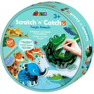   2 az 1-ben karckép készítő és horgász játék, Dzsungel Avenir