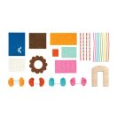 Pom-pom csokor készítő kreatív készlet, Állatok Avenir