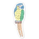 Vízzel festő kreatív könyvjelző készlet, Madarak Avenir