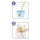 Vízzel festő kreatív könyvjelző készlet, Madarak Avenir