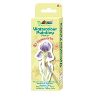   Vízzel festő kreatív könyvjelző készlet, Virágok Avenir