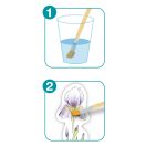 Vízzel festő kreatív könyvjelző készlet, Virágok Avenir