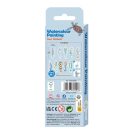 Vízzel festő kreatív könyvjelző készlet, Virágok Avenir