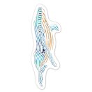 Vízzel festő kreatív könyvjelző készlet, Tengeri állatok Avenir