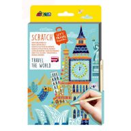   Karckép könyv A5-ös méretű, Utazás a világ körül Avenir