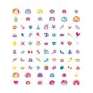 Nagy körömmatrica szett, Hercegnők Avenir