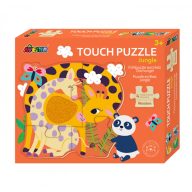 Készségfejlesztő tapintós puzzle, Dzsungel Avenir
