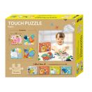 Készségfejlesztő tapintós puzzle, Háziállatok Avenir