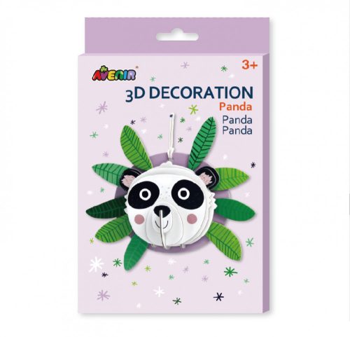 3D dekorációs puzzle, Panda Avenir