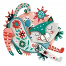 3D dekorációs puzzle, Cica Avenir