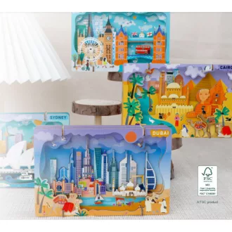 Városkép 3D puzzle, New York Avenir
