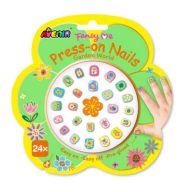   Felragasztható játék műköröm készlet, A kertben Avenir