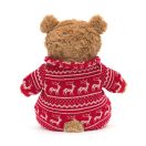 Jellycat plüss - Karácsonyi Bartholomew maci
