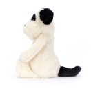 Jellycat plüss - Bashful fekete-krém kiskutya