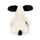 Jellycat plüss - Bashful fekete-krém kiskutya